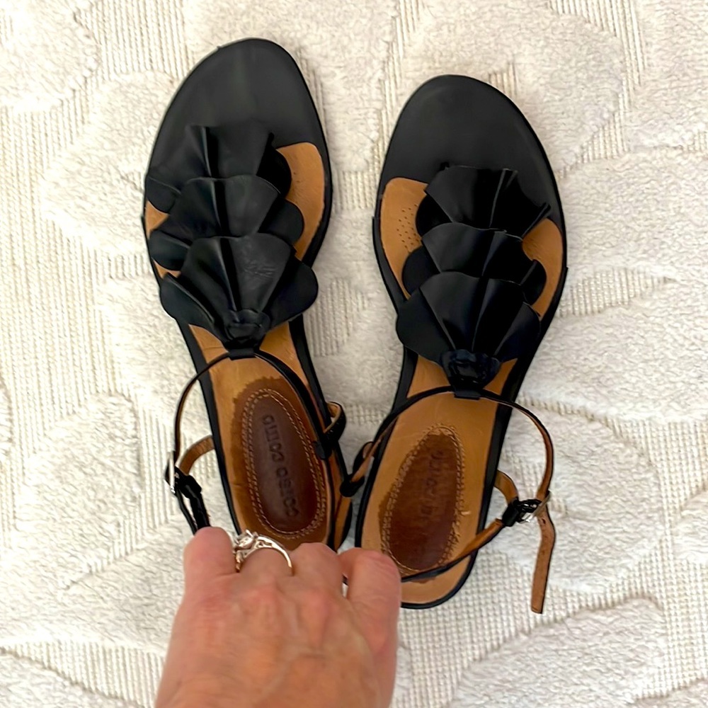 Corso Como Ruffle Sandals - Picture 4 of 4